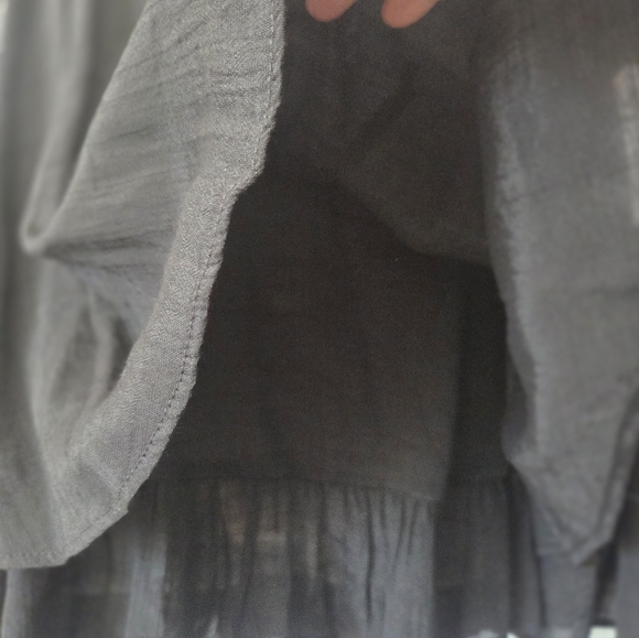 Joseph Ribkoff Black BohoTop with Lace Detailing - Picture 6 of 8